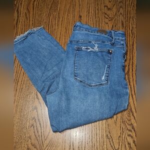 Judy Blue Size 18 Ripped Jeans. With Stretch